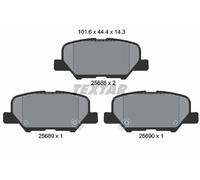 Fits TEXTAR 2568801 BRAKE PAD SET, DISC BRAKE UK Stock