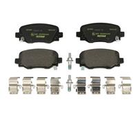 Fits TEXTAR 2573401 Brake Pad Set, disc brake OE REPLACEMENT