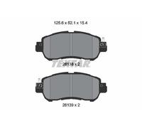 Fits TEXTAR 2613801 Brake Pad Set, disc brake 2613801 Brake pads set ⭐UK Stock⭐