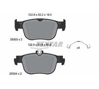 TEXTAR 2630301 Brake pad set