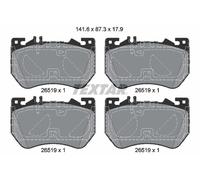 ✅Fits TEXTAR 2651901 Brake Pad Set, disc brake 2651901 Brake pads se ⭐UK Seller⭐