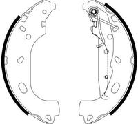 TEXTAR 91060101 Brake Shoe Set