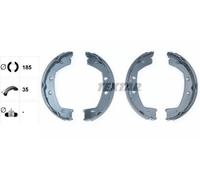 TEXTAR 91067800 Handbrake shoes