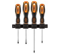 04-191 Set: Screwdriver Phillips,Flat PH1,PH2,SL 5.5,SL 6.5 NEO TOOLS