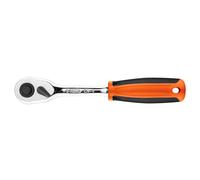 Neo Tools Reversible Ratchet 08-523 1/4" 155mm 45 teeth Straight with switch