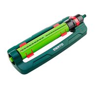 Oscillating sprinkler, spray area 15 x 19 m, 18 spray nozzles, nozzle needle