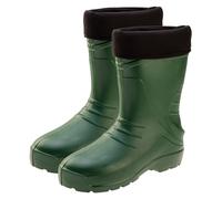 Verto Men's Wellington Boots EVA Inner Boot Socks -30°C High Shaft Non-Slip SRC Outsole with Non-Slip Profile, Green, 9 UK
