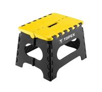 TOPEX Folding Yellow Counter Step Stool, 150 kg Capacity