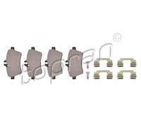 Fits TOPRAN HANS PRIES 401 648 SET BRAKE PADS