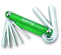 Fits TOPTUL AGFH0701 Set of key wrenches 8 pcs AGFH0701 A GLOBAL BRAN ⭐UK Stock⭐