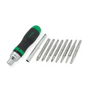 Toptul 19-In-1 High Torque Ratchet Screwdriver Set Handle With Storage Gaar1002