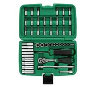 Toptul Socket & Tool Set 1/4 Inch Drive 46 Pieces Metric Robust Tools Gcai4601
