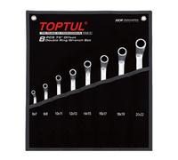 Fits TOPTUL GPAI0802 Double-ended ring wrench - offset set 8 pcs 12-a ⭐UK Stock⭐