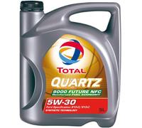 Fits TOTAL 2213835 TOTAL QUARTZ 9000 NFC 5W30 5L SL/CF, A5/B5, FORD WSS-M2C-913