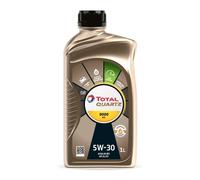 TotalEnergies Quartz 9000 NFC 5W30 Engine Oil ACEA A5/B5, API CF/SL Age-Resistance Technology Fuel Economy Formula Advanced Synthetic Motor Oil Lubricant - 1L