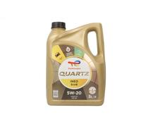 TotalEnergies Quartz Ineo Ecob 5W20 Engine Oil - ACEA C5, API SN, ILSAC GF-5 - Age-Resistance Technology - Fuel Economy Formula - Advanced Synthetic Motor Oil Lubricant - 5L