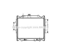 Fits TOYOTA LAND CRUISER PRADO Radiator 1995-