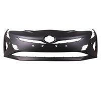 Toyota Prius 1619 Front Bumper Black Smooth With PDC With Number Plate Holes