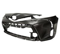 Fits Toyota Prius Prius V 2015-2020 Front Bumper Smooth Black