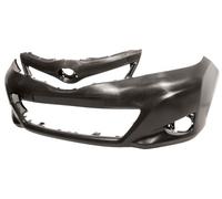 Fits Toyota Yaris Front Bumper Black 2012-2014