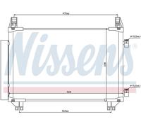 PRASCO TY325C001 Air conditioning condenser