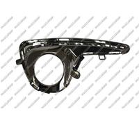 Fits Toyota Yaris Front Bumper Grille Right Hand With Hole Gloss Black 2017-2020