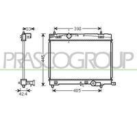 Fits Toyota Yaris Radiator 1.3VVTi Models 20062009