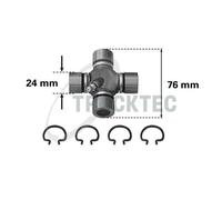 Fits TRUCKTEC 02.34.017 JOINT, PROPSHAFT MERCEDES
