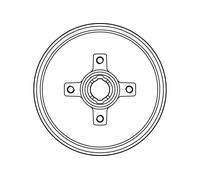 Fits TRW DB4134BR BRAKE DRUM ⭐UK Stock⭐