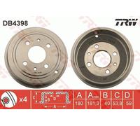 Fits TRW DB4398 DRUM HAM. ⭐UK Stock⭐