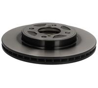 X2 PCS L&R SIDES FRONT DF6738 BRAKE DISC TRW