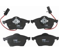 TRW GDB1307 Brake Pad Set of 4 for Volkswagen Passat B6 (3C2) 2005-2011 Front Axle and other vehicles