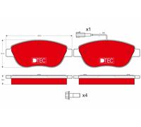 Fits TRW GDB1483DTE Brake Pad Set, disc brake DE Stock