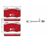 Fits TRW GDB1543DTE Brake Pad Set, disc brake DE Stock