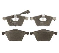 TRW COTEC Brake Pad Set GDB1616 with Wear Warning Contact – VW Golf 5, CC, Passat B6, Audi A3