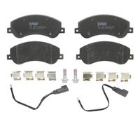 Fits TRW GDB1724 Brake Pad Set, disc brake GDB1724 As part of ZF Aftermarket, e