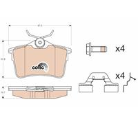 Fits TRW GDB1799 Brake Pad Set, disc brake UK Stock