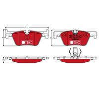 Fits TRW GDB1919DTE Brake Pad Set, disc brake ⭐UK Stock⭐