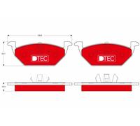 Fits TRW GDB1984DTE Brake Pad Set, disc brake DE Stock