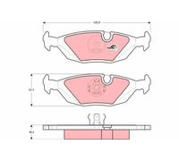 Fits TRW GDB299 Brake Pad Set, disc brake DE Stock