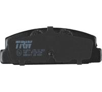 TRW Brake Pad Set GDB3311 - Rear for Mazda 6 (GG) 08/2002+, 626 Mk V & Premacy