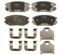 Fits TRW GDB3409 Brake Pad Set, disc brake