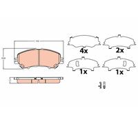 ✅Fits TRW GDB3622 HAM PADS. ⭐UK Seller⭐