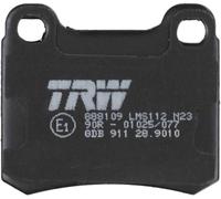 Fits TRW GDB911 Brake Pad Set, disc brake