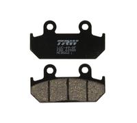 Trw Allround Organic Standard Honda Cb 450 S 88 Front Brake Pads Black