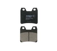Trw Allround Yamaha Fzs 1000 Fazer 01 Organic Rear Brake Pads Black