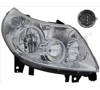 Augustin Group Headlight TYC 20-11334-15-2 Complete Left for Fiat Ducato 250/251/252/254