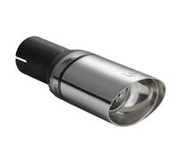Ulter Sport Exhaust finisher - Oval Race 95x65mm Slanted - Length 120mm - Installation ->50mm - Inox
