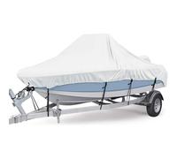 Fits V-Hull Runabouts, Bass Outboards/I/O and Trailering, Wide 17-19Ft 96In Mooring All-Weather Boats to Cover Bottom Long Boat and