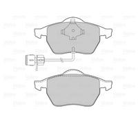 VALEO 301049 Brake pad set
